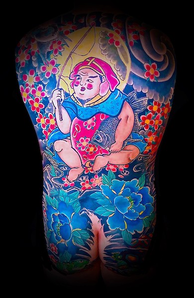 Calypso-Tattoo - Gallery - Japanese God, bodysuit tattoo