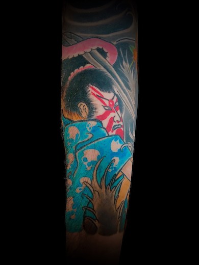 Calypso-Tattoo - Gallery - Japanese Tattoo, Kabuki Warrior