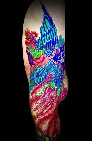 Calypso-Tattoo - Gallery - phoenix side panel full ribs tattoo