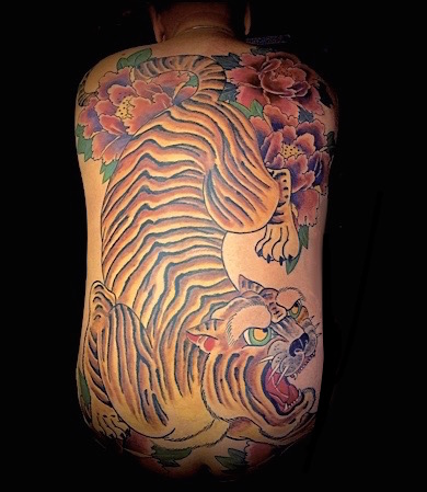 Calypso-Tattoo - Gallery - Japanese Tiger Bodysuit Tattoo